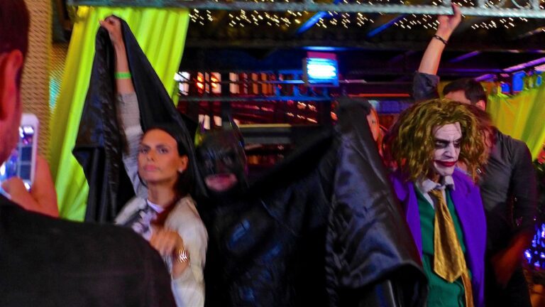 Le Joker au Gipsy night-club de Moscou