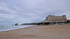 Hôtel du Palais en hiver